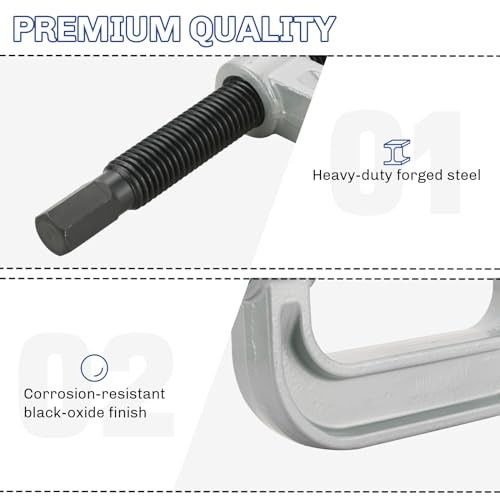 Heavy Duty Ball Joint Press & U Joint Removal Tool Kit for 2WD/4WD Vehicles