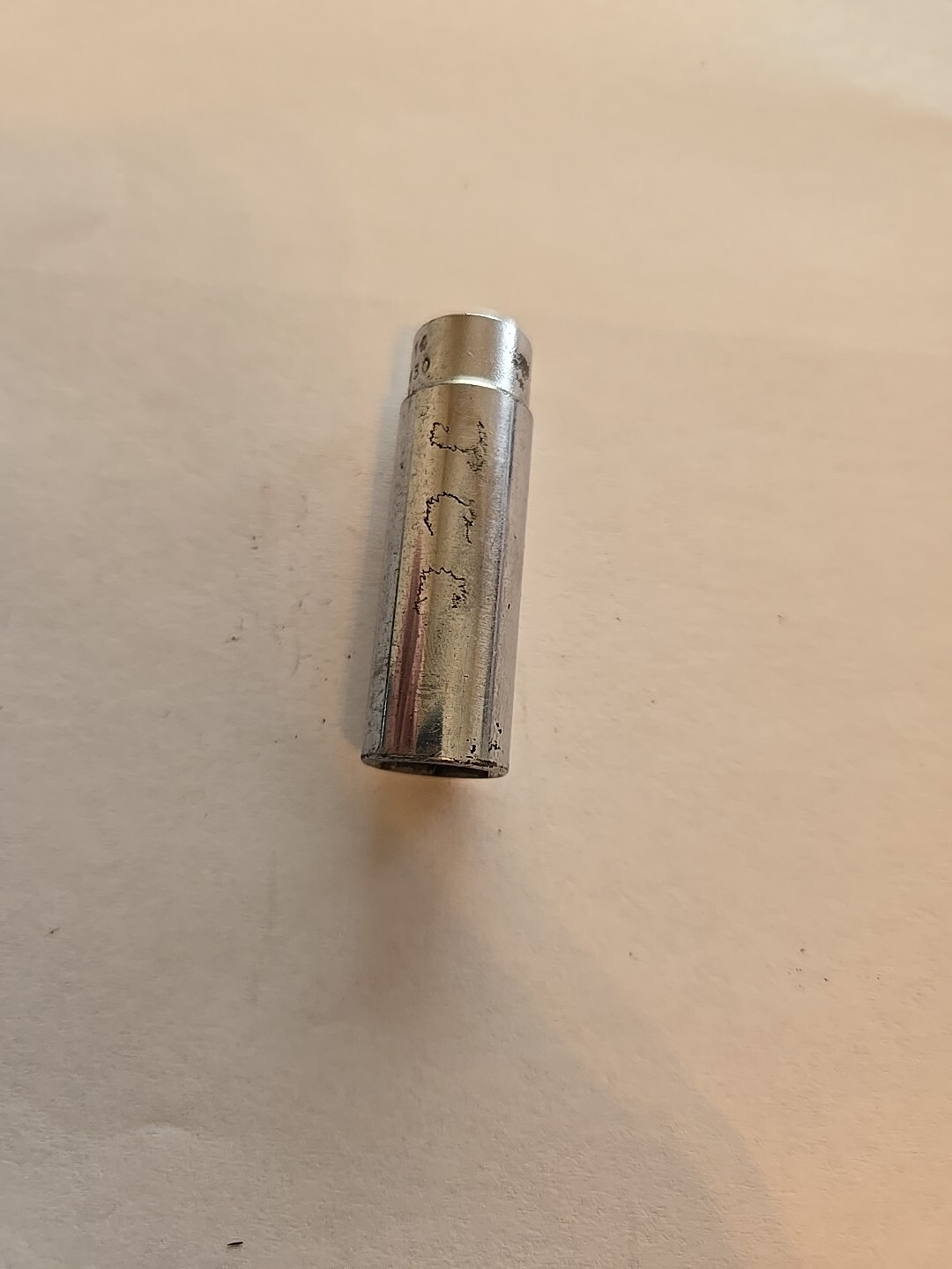 Snap On 1/4″ Drive 7/16″ 6PT SAE Deep Chrome Socket STM14