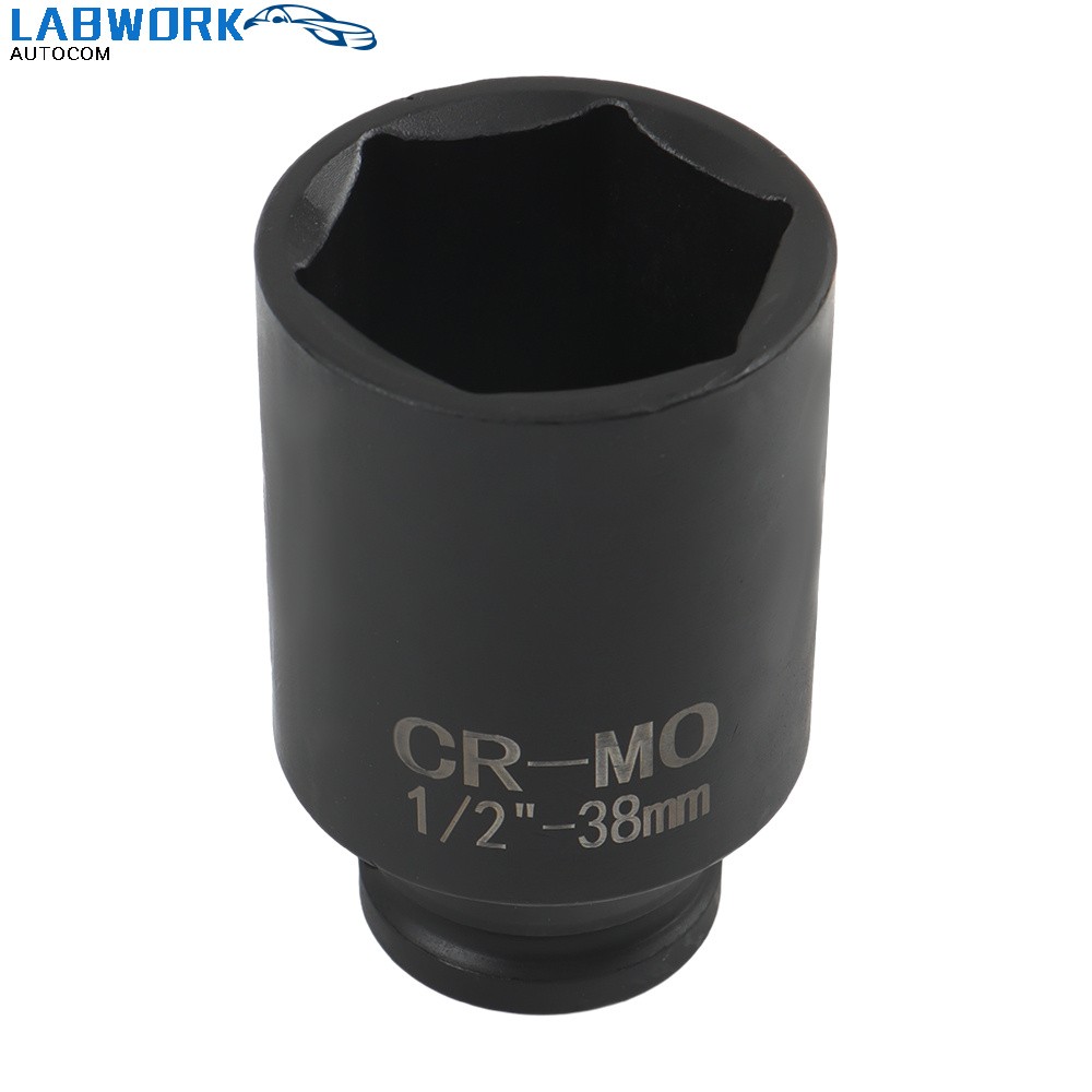 Deep Impact Socket Tool 9Pcs/Set 1/2″ Drive Metric Axle Hub Nut Socket 29-38mm