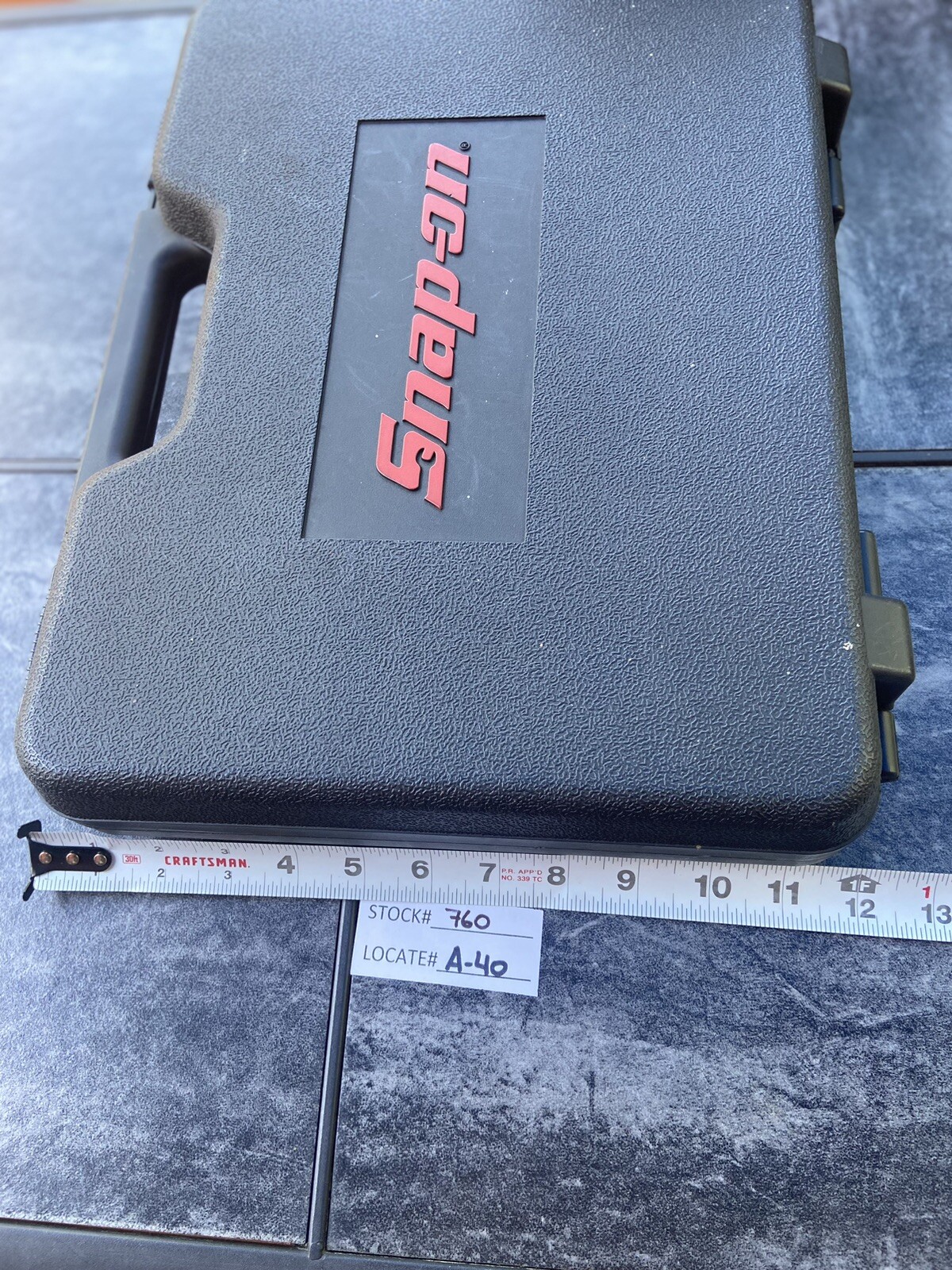 Snap-on Tools CTS561CL (CASE) for Cordless Screwdriver (EMPTY Case) FREE S&H.
