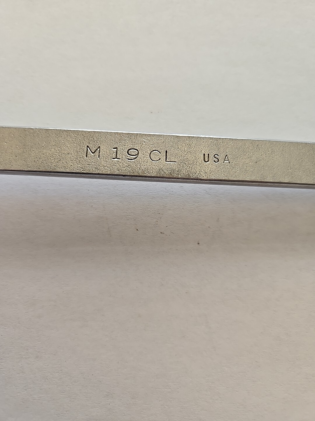 Mac Tools 19MM 12PT Chrome Combination Wrench M19CL
