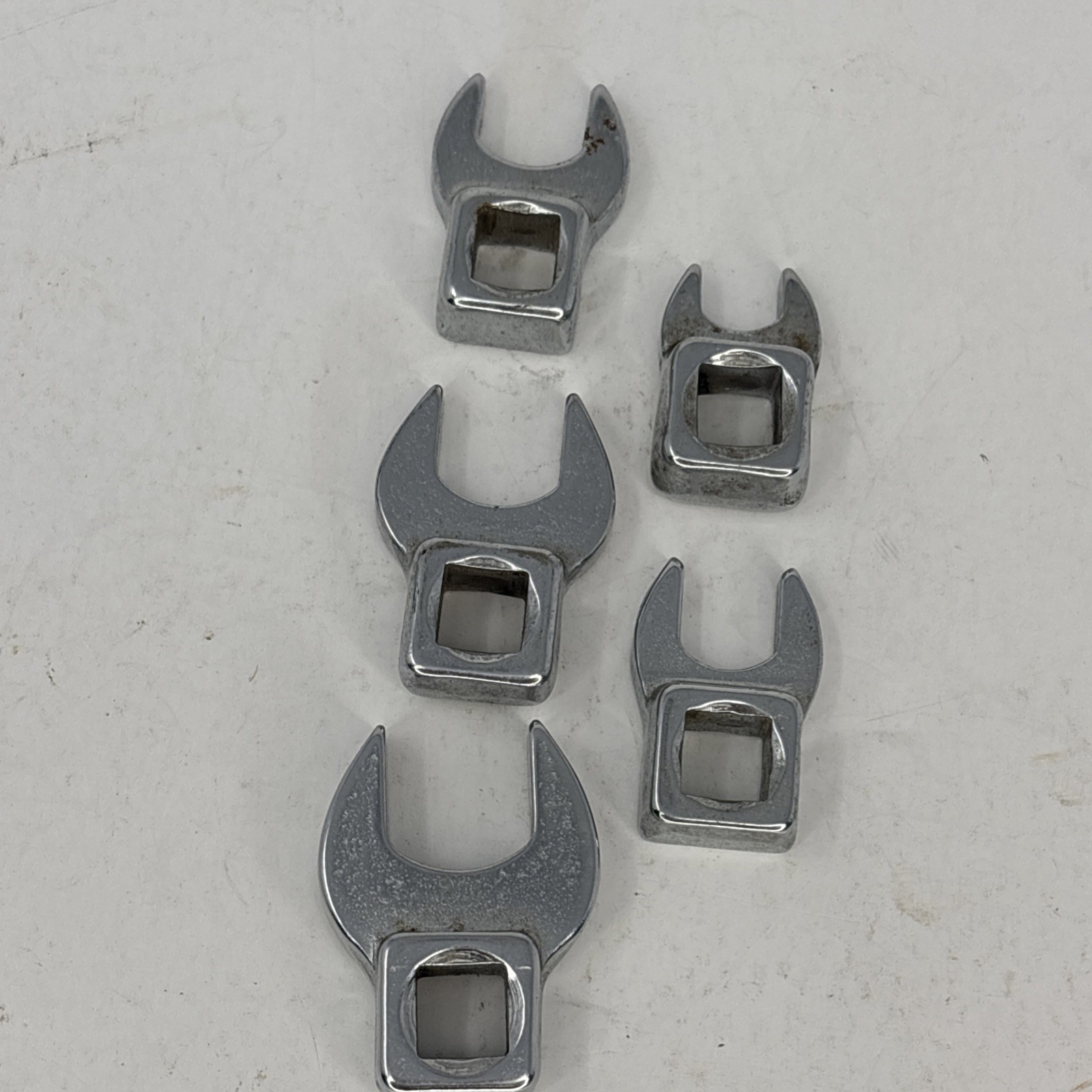 Craftsman Tools -V- 3/8″ – 5/8” Crowfoot open end wrenches 5 Pcs