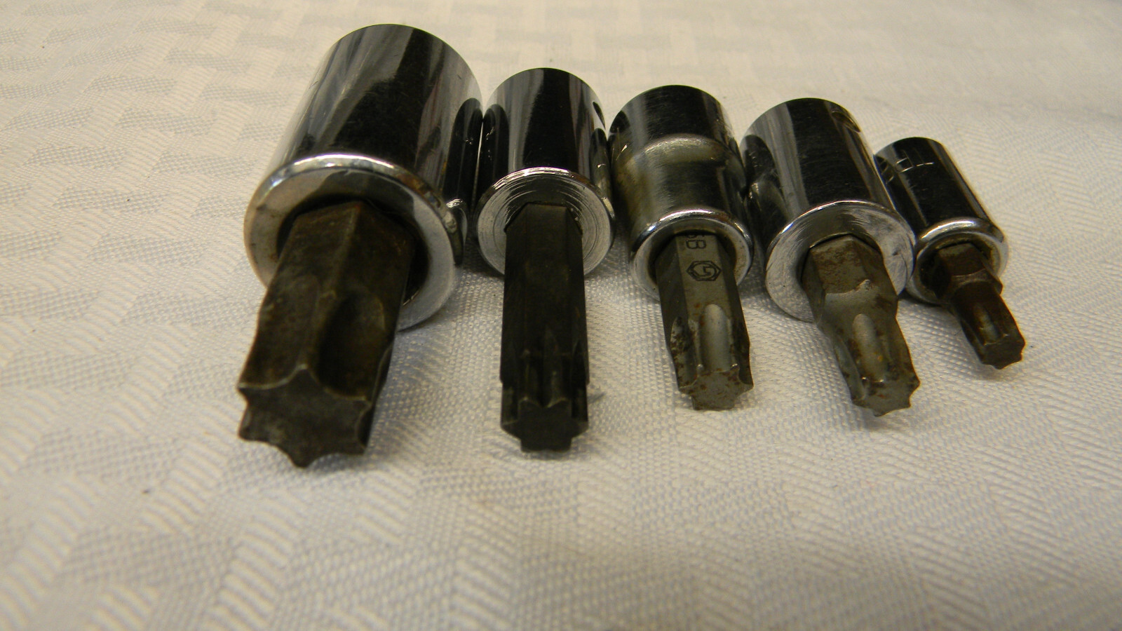 MAC & MATCO 5PC COMBINATION DRIVE TORX SOCKET SET T27, T40, T45, T50, T60