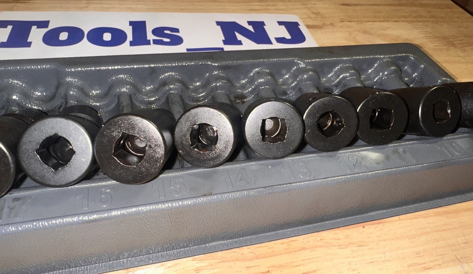 Snap-on™ 212IPFM 3/8″ Drive 8 to 21 mm 6-point Impact Swivel Socket Set
