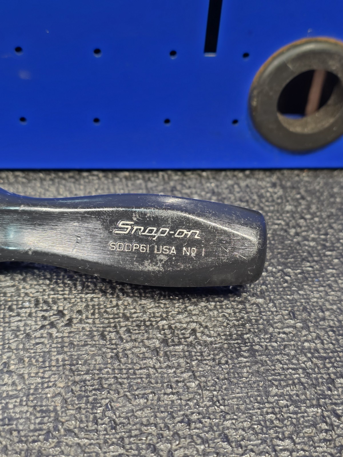 Snap-on Tools SDDP61 Black Hard Handle 9-1/4″ P1 #1 Phillips Screwdriver USA