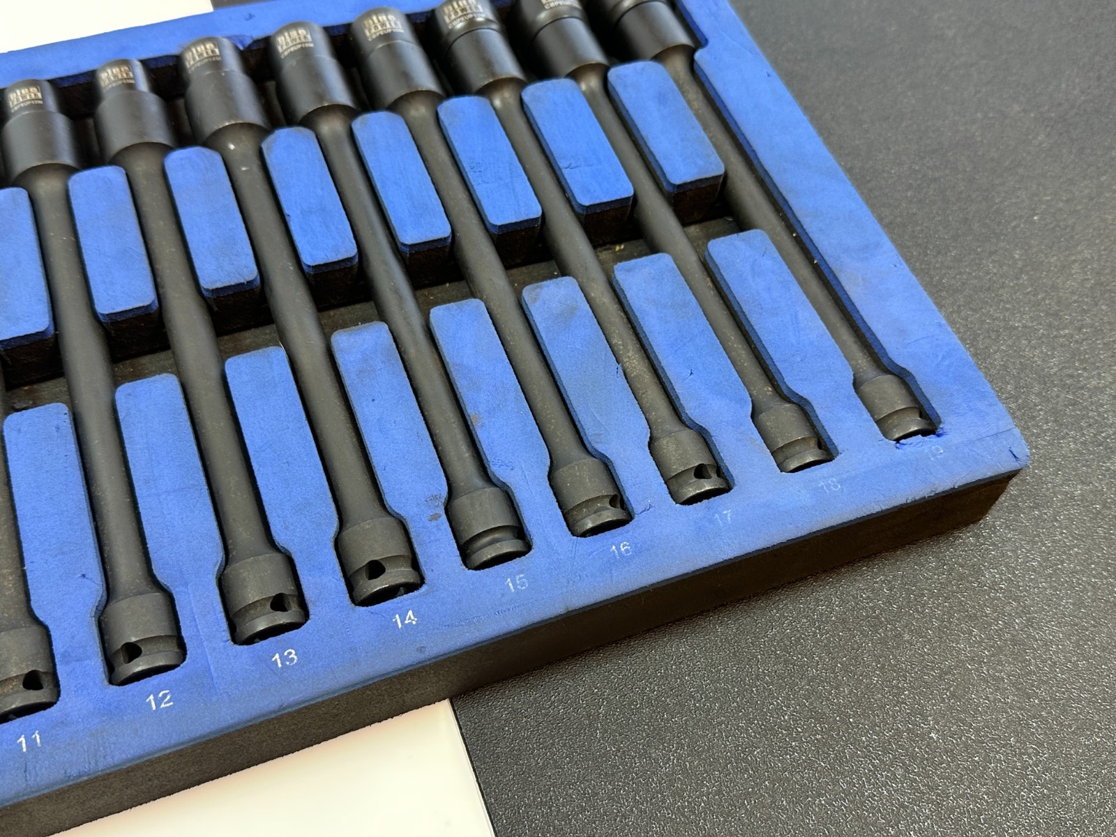 Cornwell CBPEUP12MST 12pc 3/8” Drive Metric Power Universal Swivel Extension Set