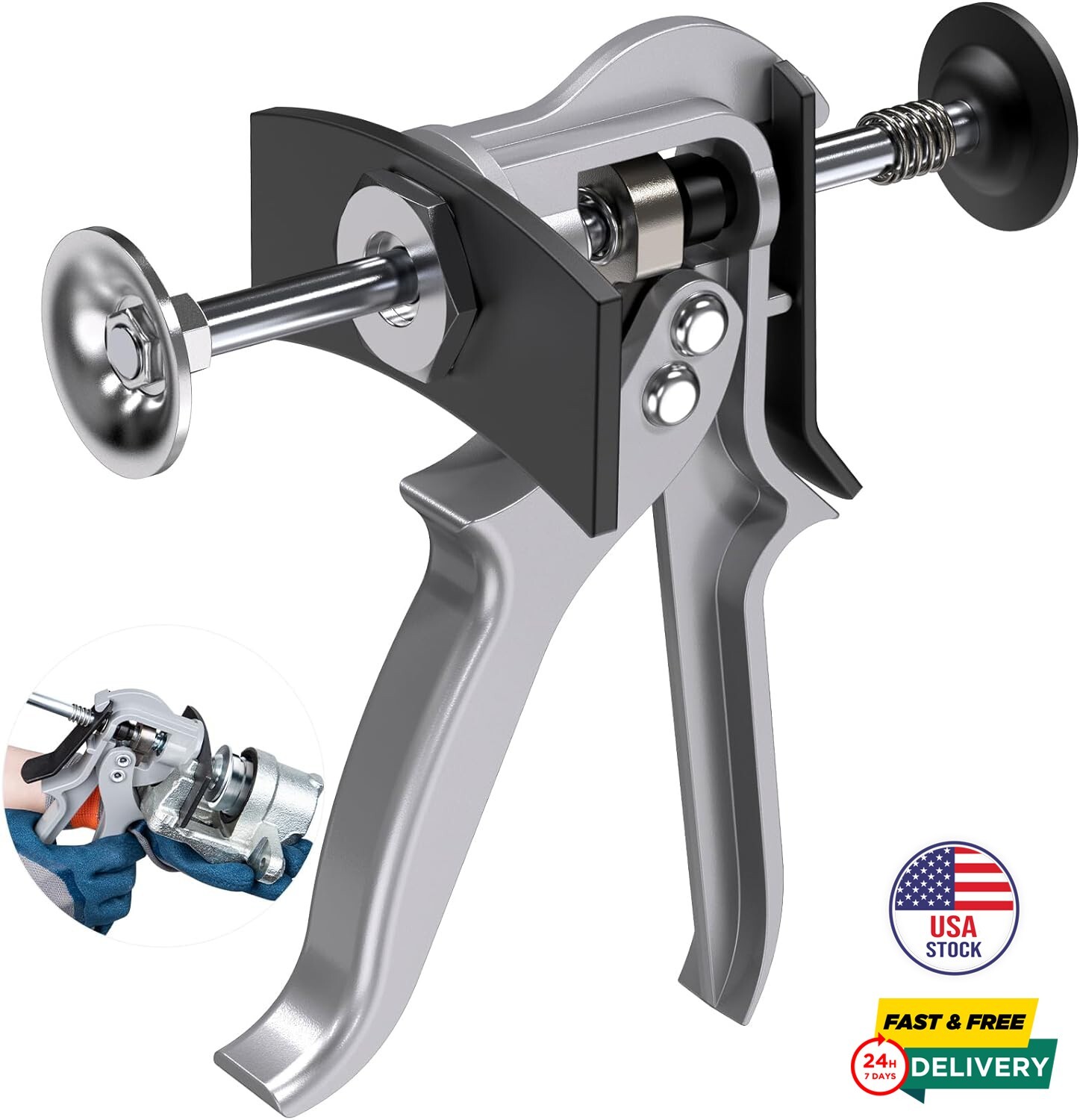 Speedy Brake Pad Spreader 24300 Brake Caliper Compression Tool Disc Brake Pad US