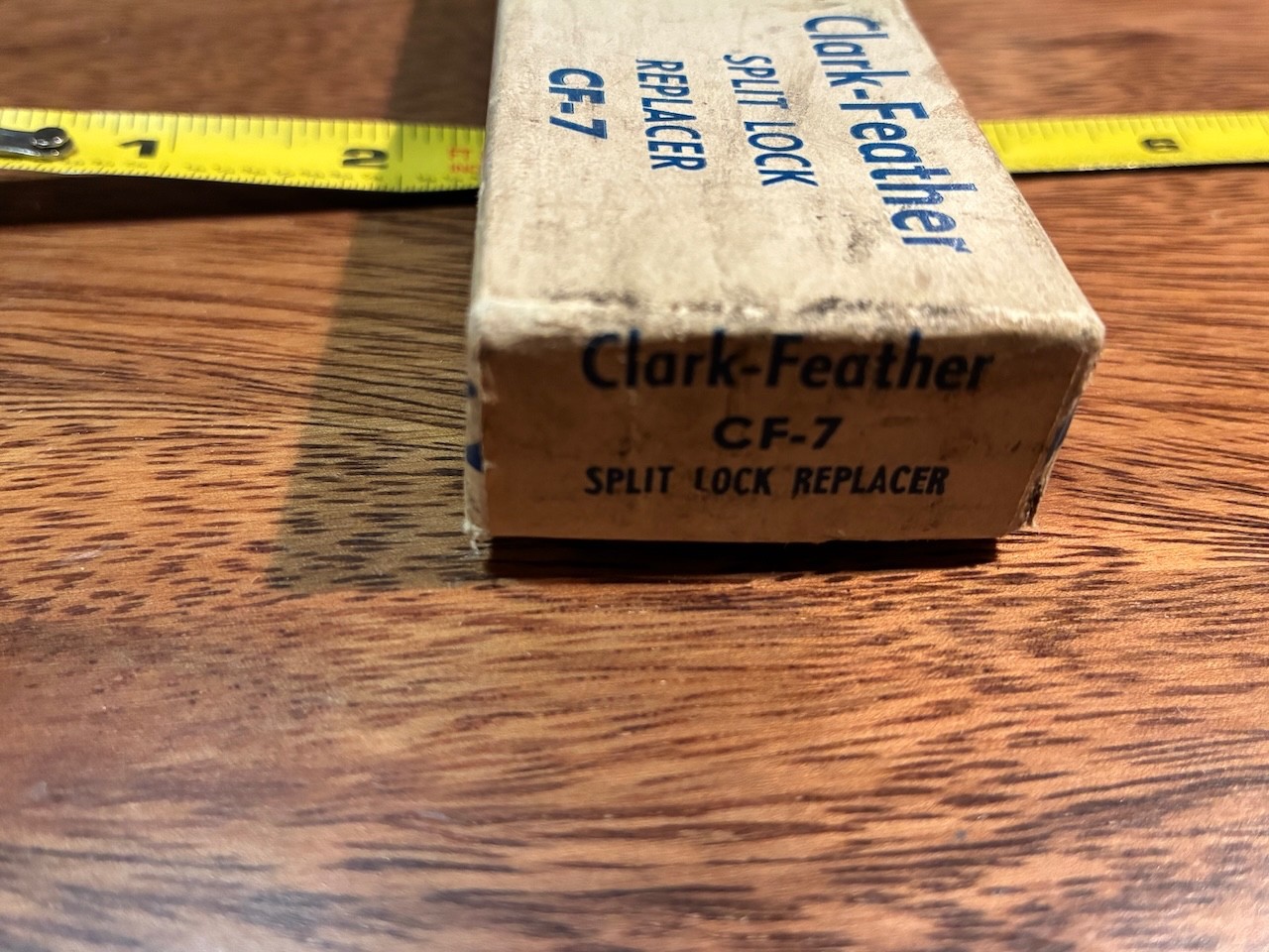 Vintage Clark – Feather Split Lock Replacer Tool CF-7 in box + instructions