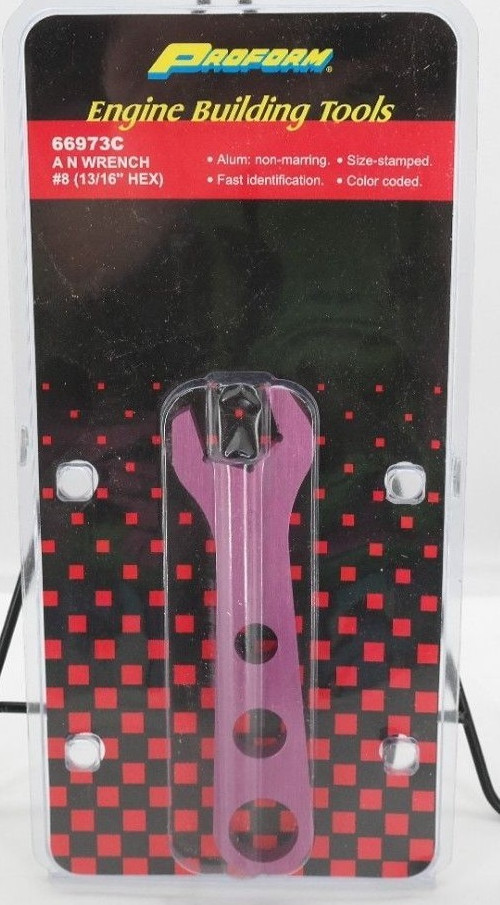 PROFORM A N Aluminum Hex Wrench #8 13/16in P/N – 66973C Purple TF