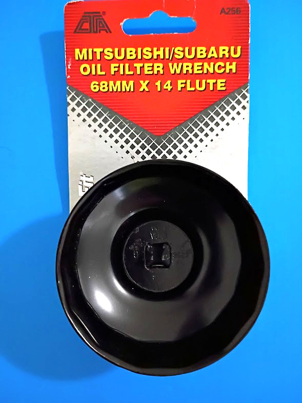 Oil Filter Wrench 68mm x 14 Flute Tool for some older Asian vehicles