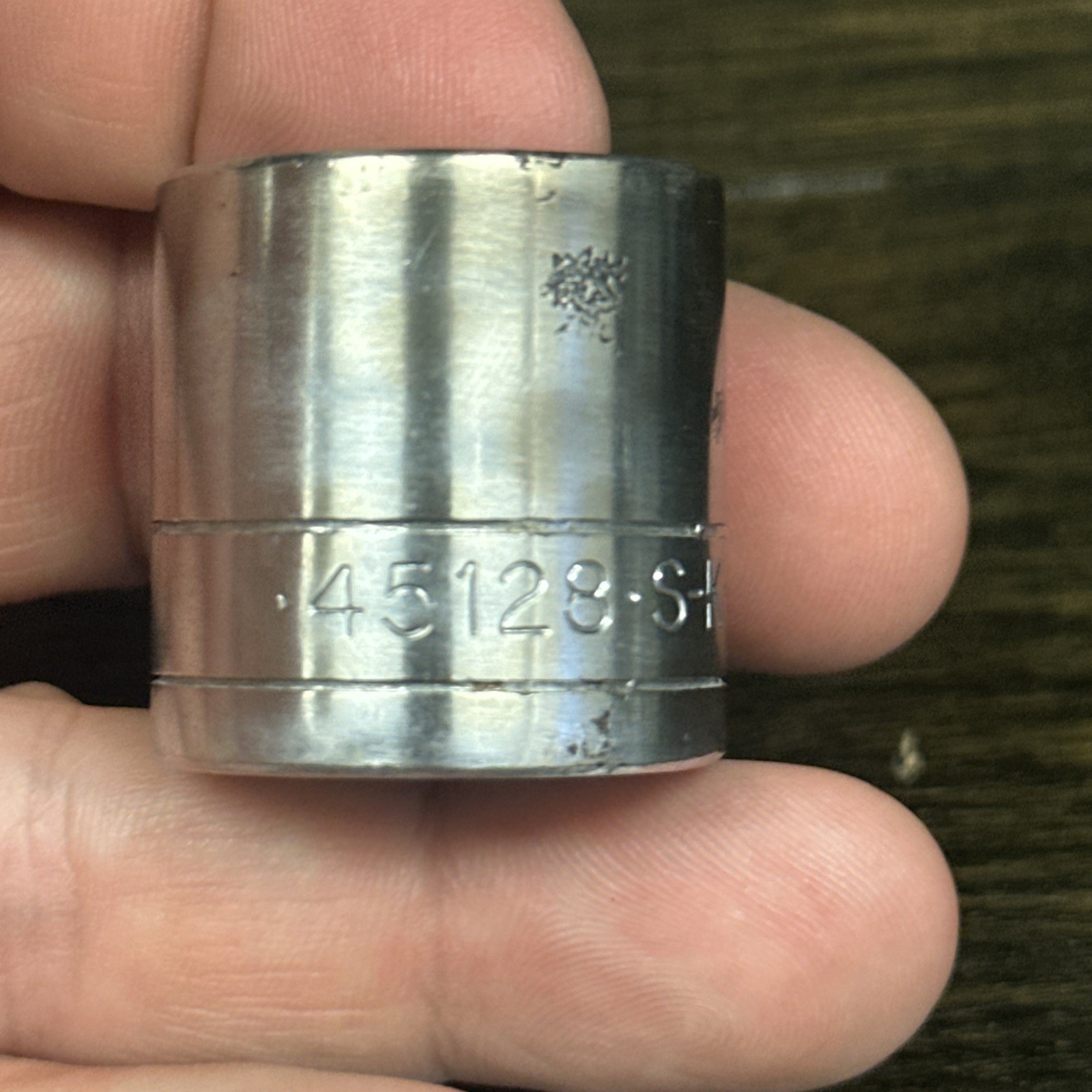 S-K SK 3/8 Drive 12pt Standard Socket, Size 7/8, 45128 Model #, USA