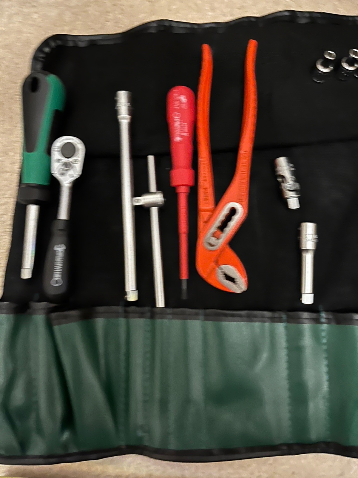 Stahlwille (Germany) small tool kit in roll