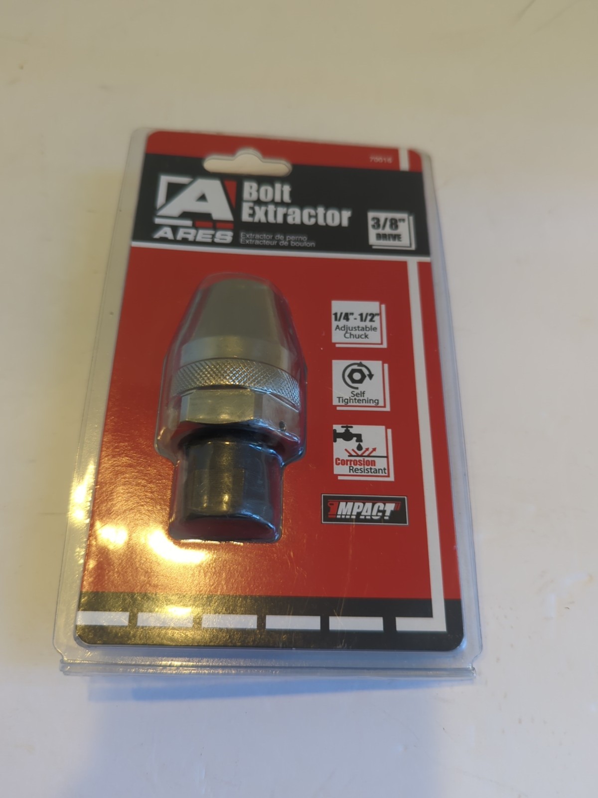 DAMAGED BOLT and STUD EXTRACTOR ARES 70016 «New In Original Package»