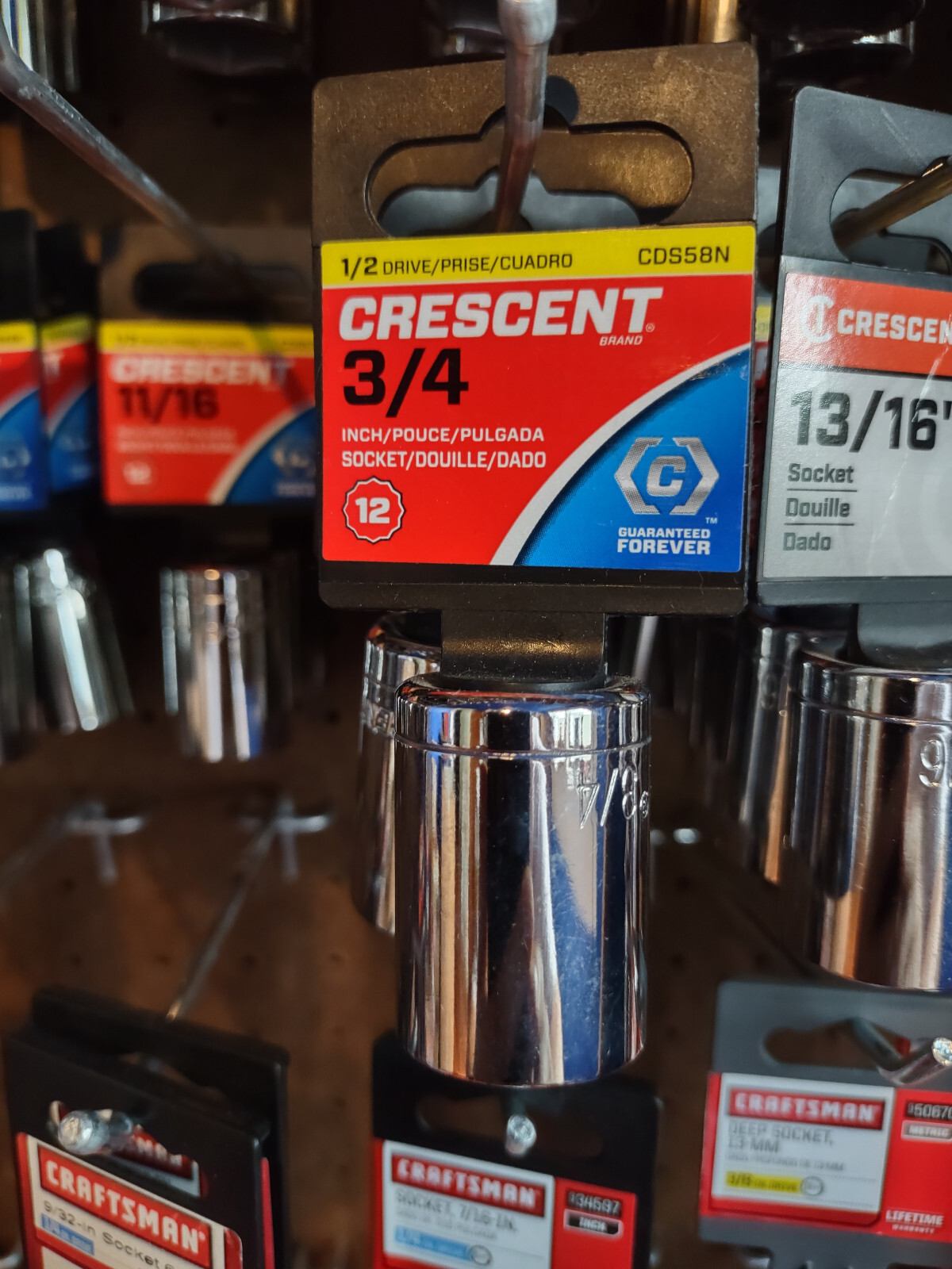 Crescent Standard Shallow 12pt 1/2″ Drive Sockets SAE and Metric and Speciality
