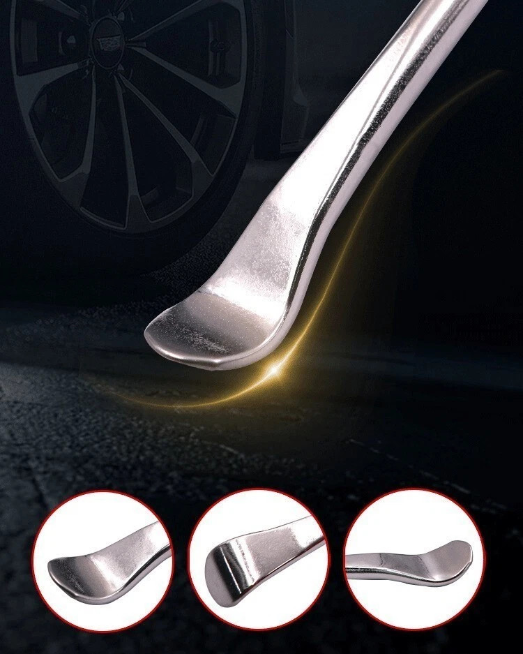Tire Iron Spoons Changing Tire Lever Bar Set Tire Repair Tool Kit Rim Lifter