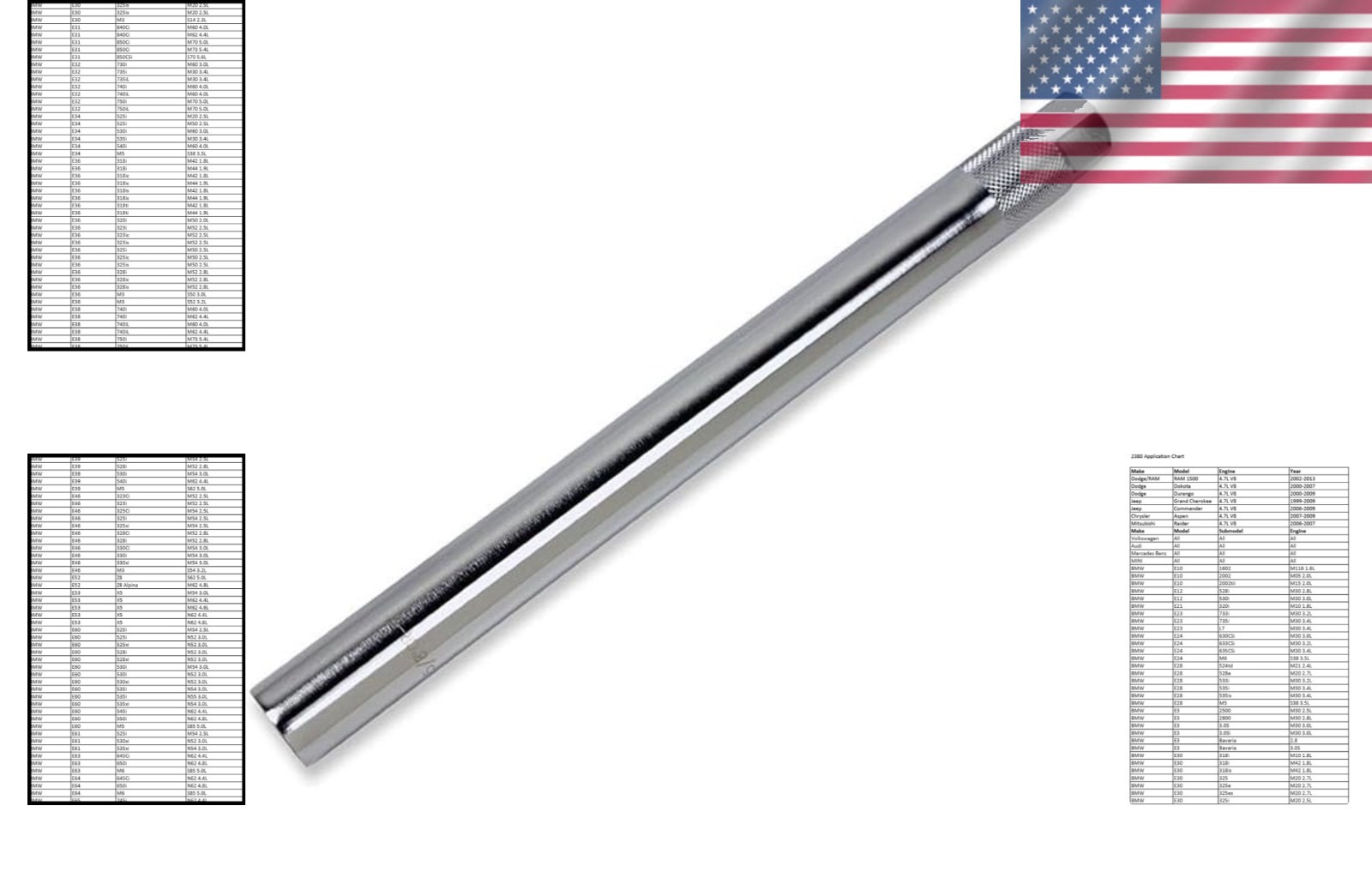 Thin Wall Deep Socket for Automotive Spark Plugs