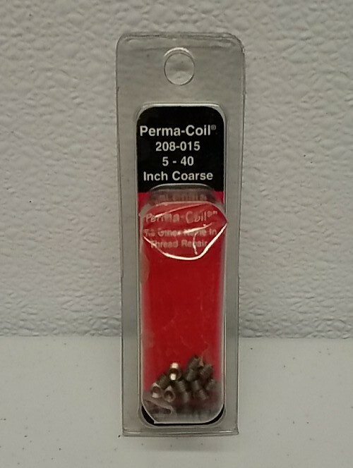 208-015 Perma-Coil Automotive 5-40 Inch Coarse Thread Repair Inserts 208-015