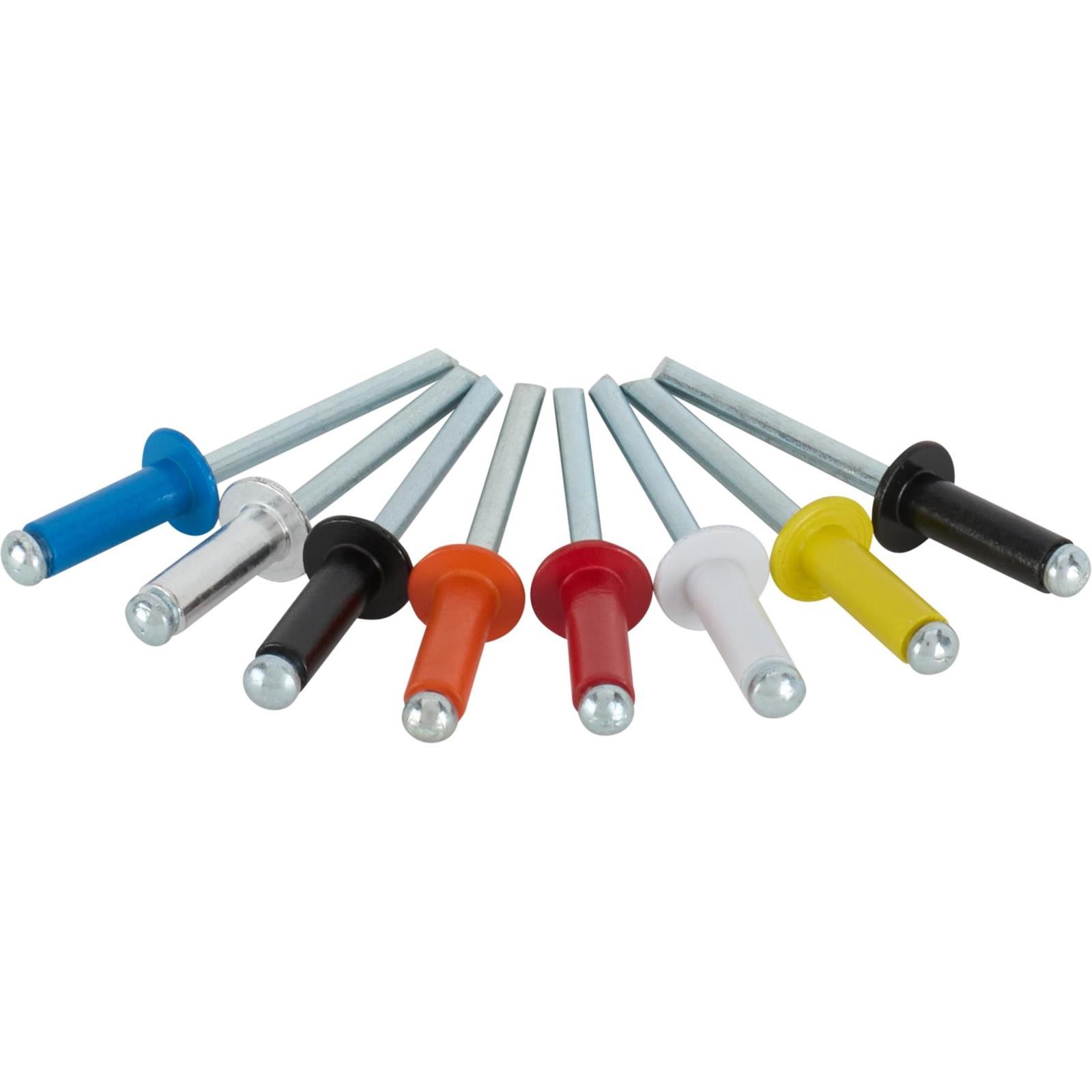 Speed Fast Tru Rivet 3/16 Sm. Head, Yellow, Aluminum, Box of 250