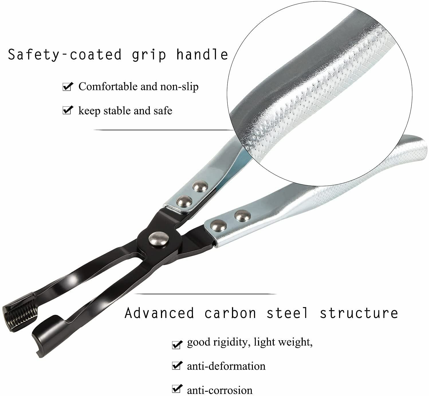 HW0107 Valve Stem Seal Pliers Seal Re-moval Tool Steel Fits for Most of Car✨