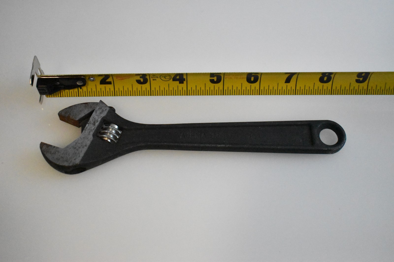 Matco Tools AJ8MA 8″ Adjustable Wrench Industrial Finish
