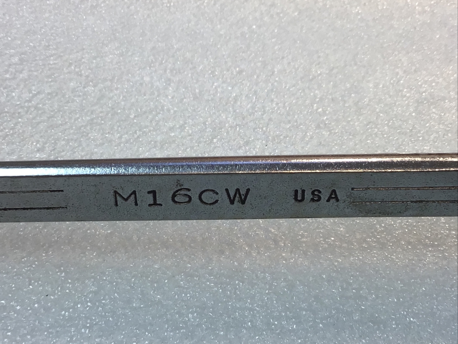 MAC TOOLS#M16CW – 16mm, Metric, Chrome, Combination Wrench, 12 Pt., -USA-NICE-