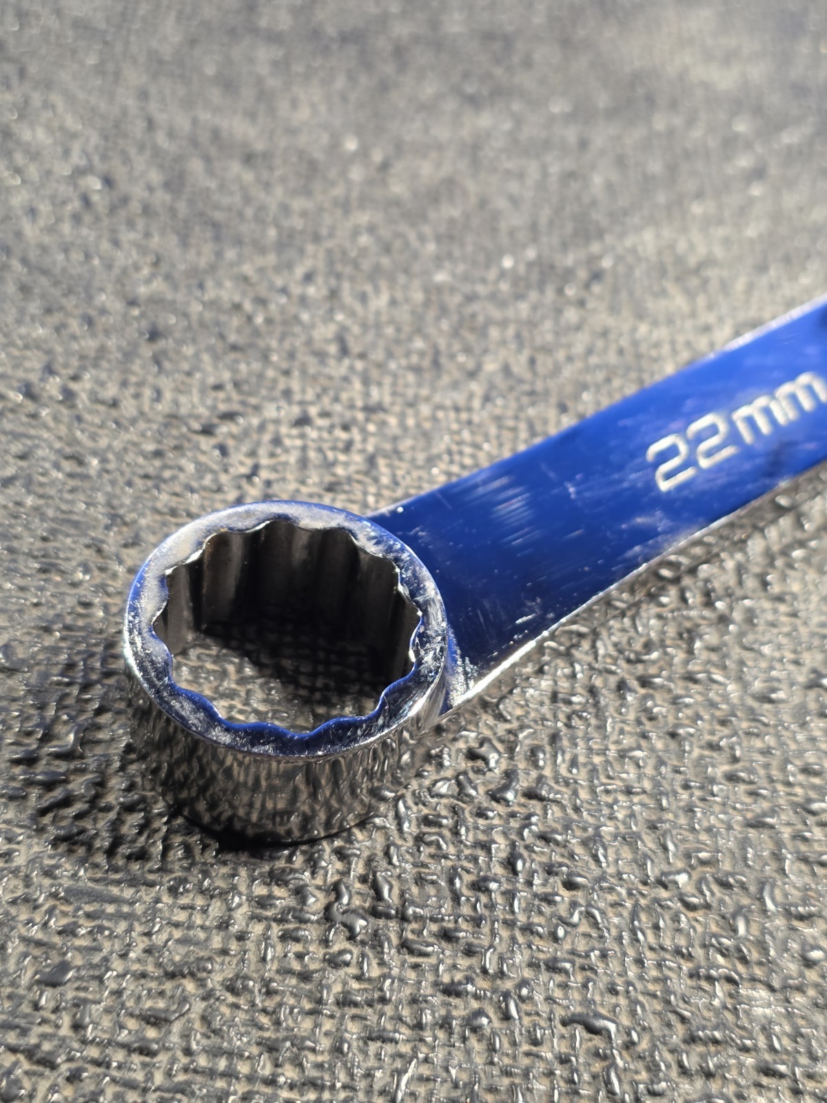 Genius Tools 782224L 22mm x 24mm Extra Long 12-Point Double Box End Wrench