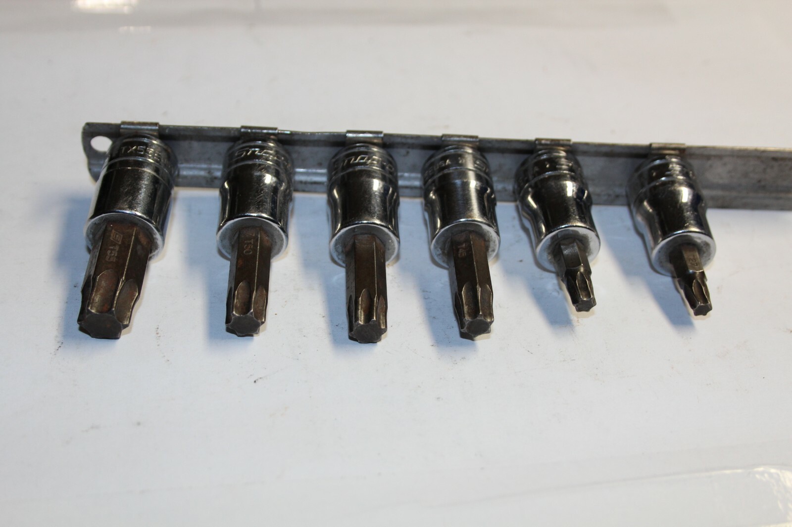 SNAP-ON TOOLS 3/8″ Drive TORX Standard Bit Socket Driver SET USA 6pcs