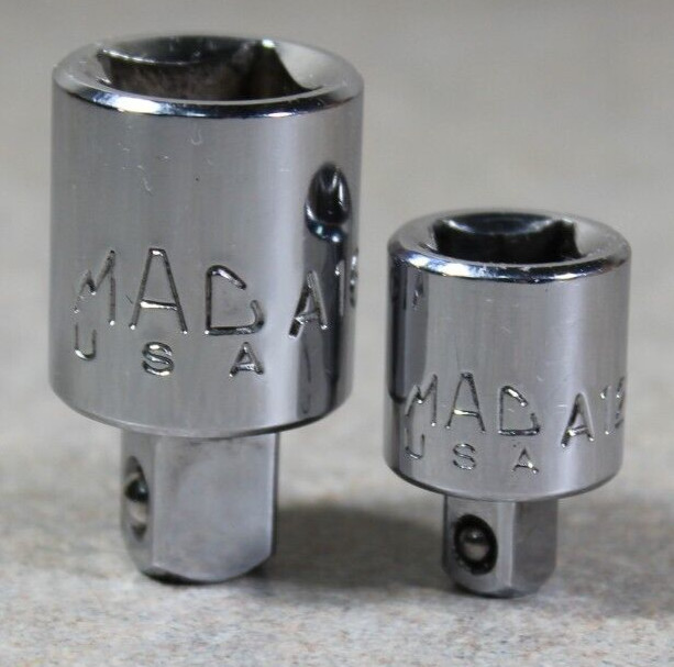 Mac Tools A1612 1/2″ to 3/8″ Step Down & A128 3/8″ to 1/4″ Step Down #I-7753