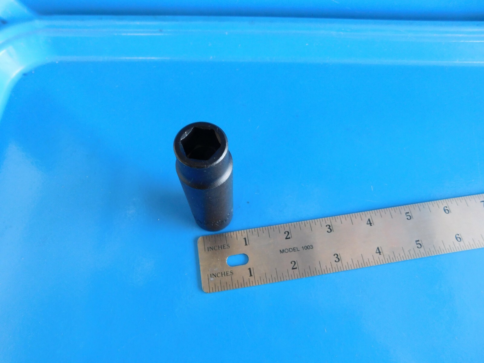 NEW,MAC TOOLS 1/2 IN. DR. ( 1/2 IN.) DEEP 6 PT. IMPACT SOCKET,PART#VDP166R, USA