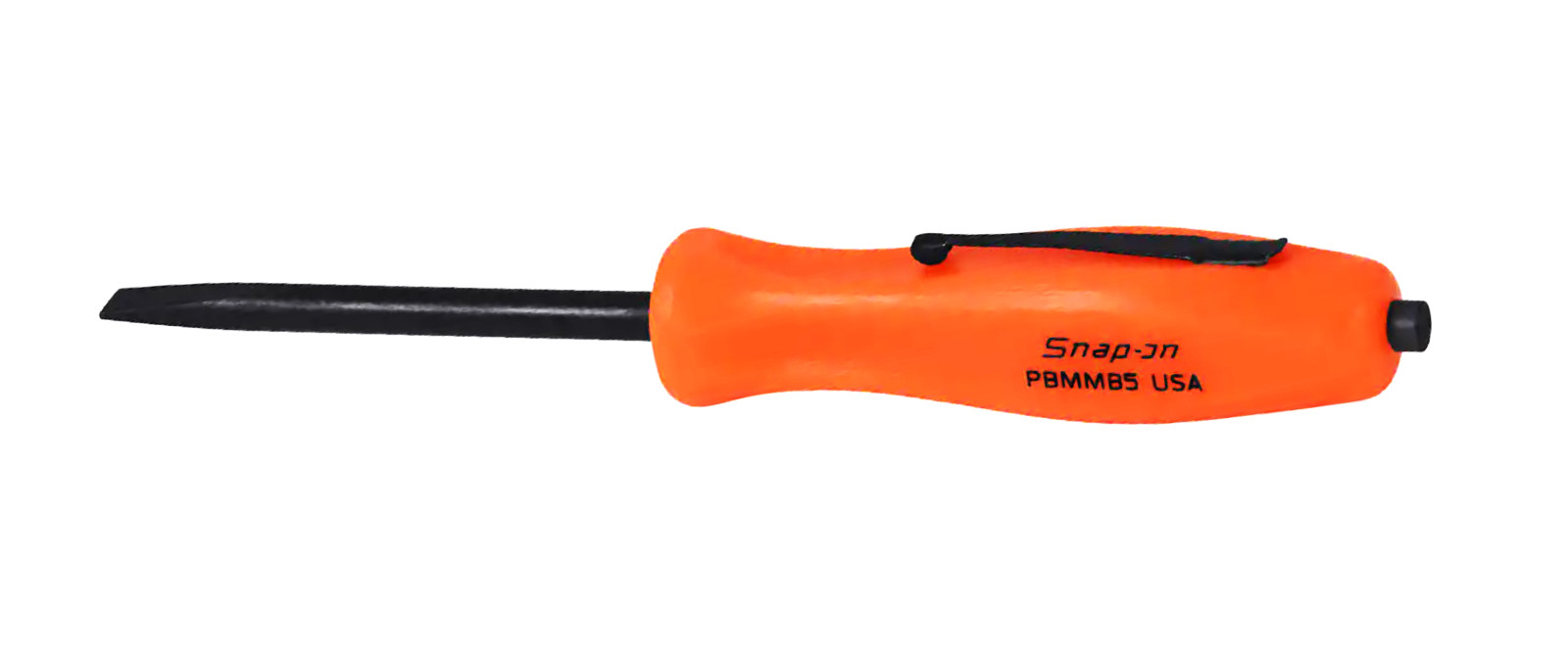 *NEW* Snap-On POCKET PRY BAR SET 3 PCS *ORANGE HANDLES* 5″ LONG `MAGNETIC ENDS