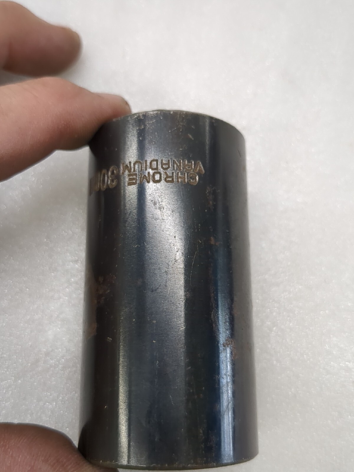 30mmetric Deep Impact Spindle Axle Nut Socket 1/2drive 6point Black Oxide