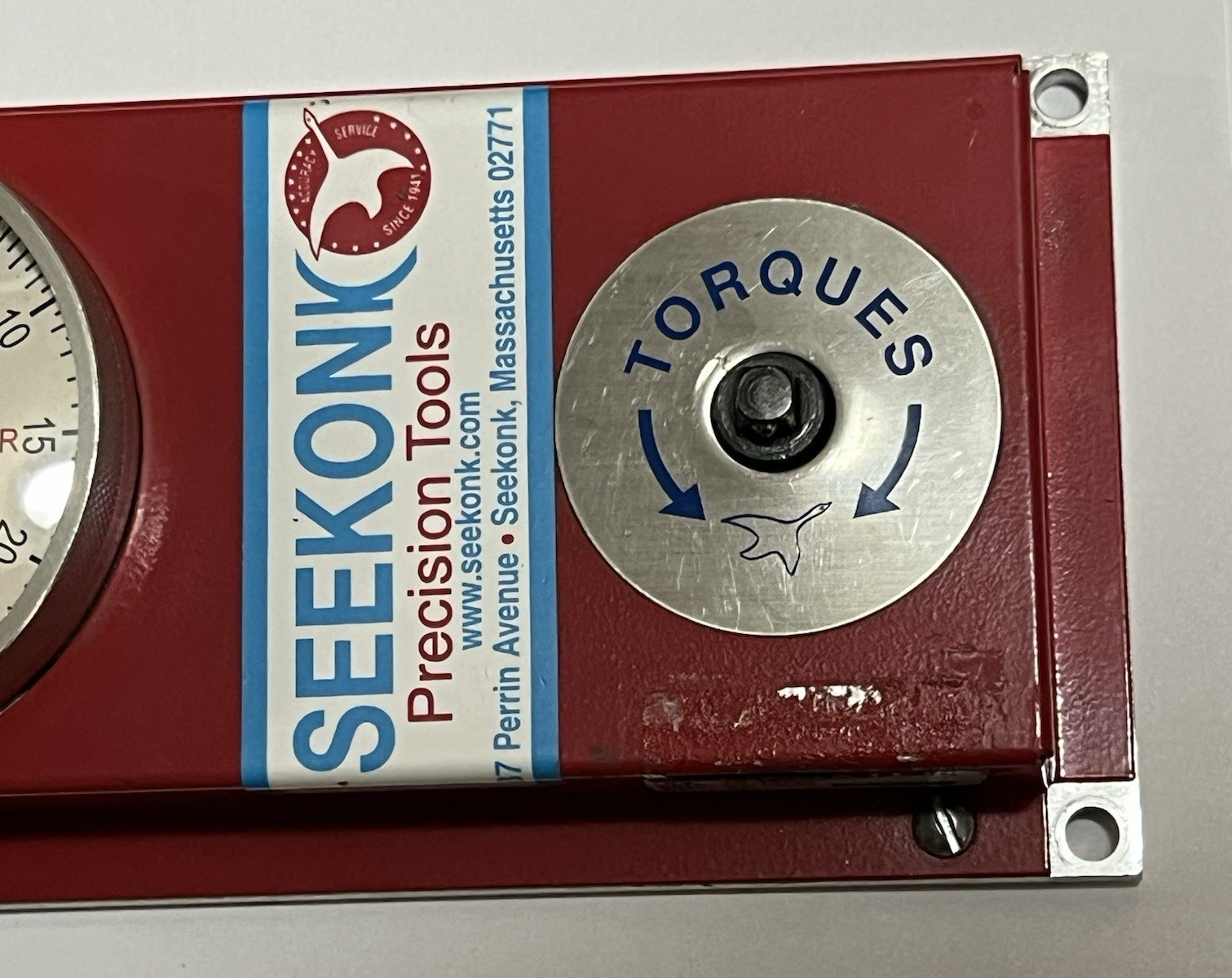 Seekonk TA-30 Torque Analyzer Gauge Precision Tool 1/4 Drive 0-30 Inch/Pounds
