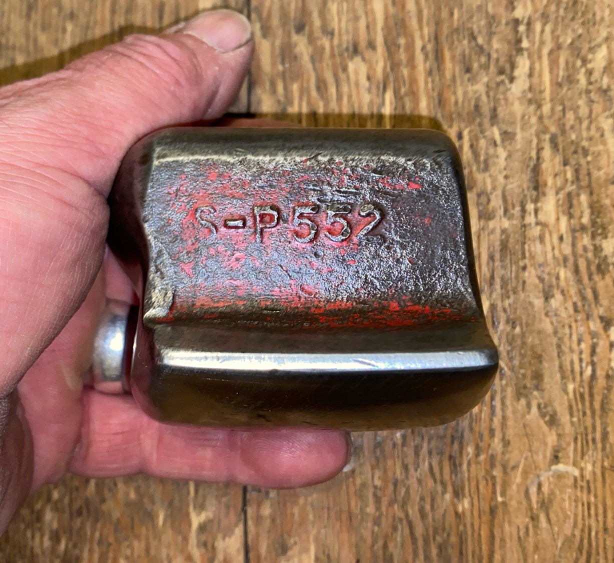 SYKES PICKAVANT PANEL BEATING ANVIL DOLLY BLOCK No 552 CAR BODY GARAGE OLD TOOLS