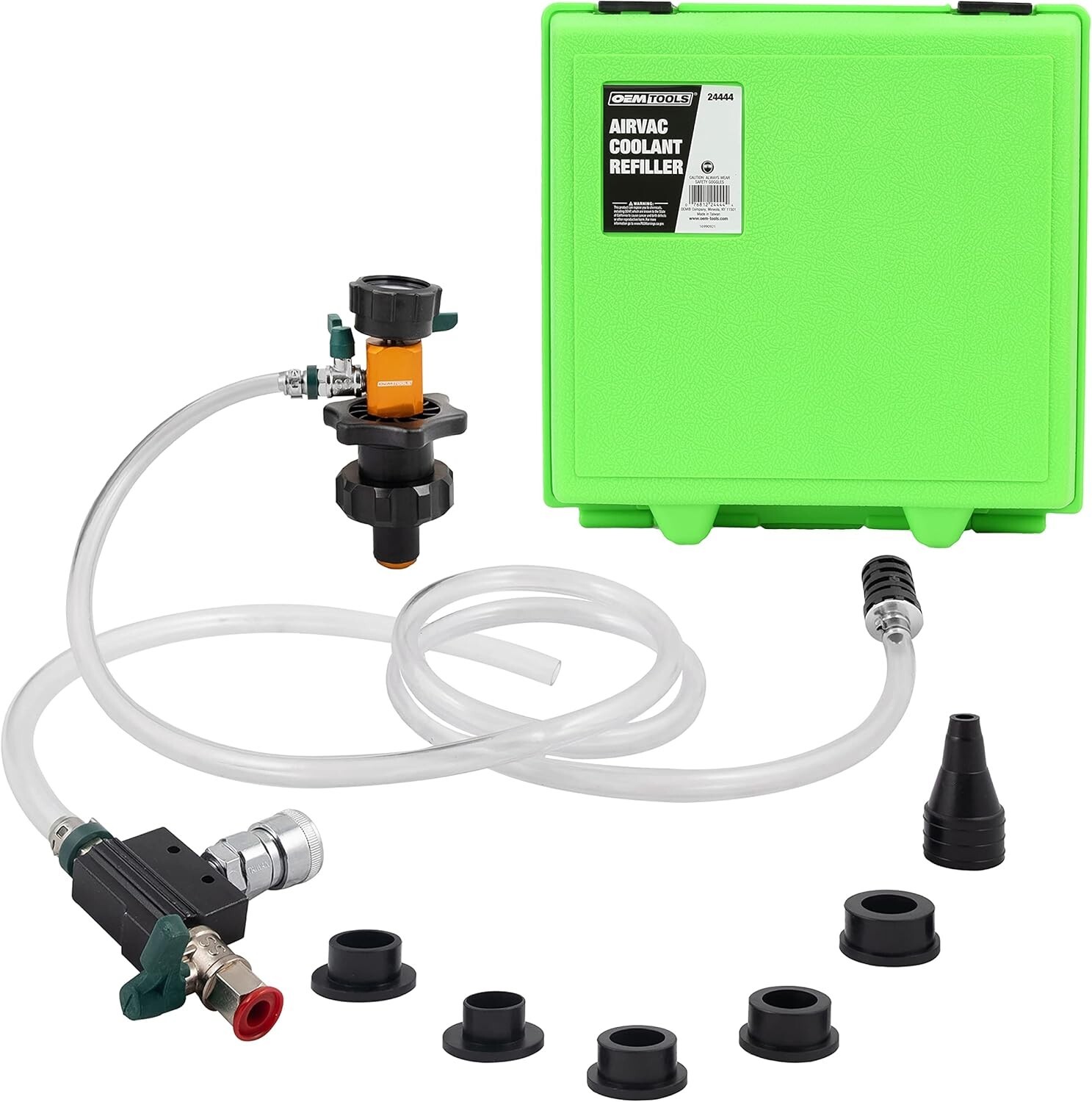 Multipurpose 24444 Cooling System Refiller Tool with Durable Case & Adaptability