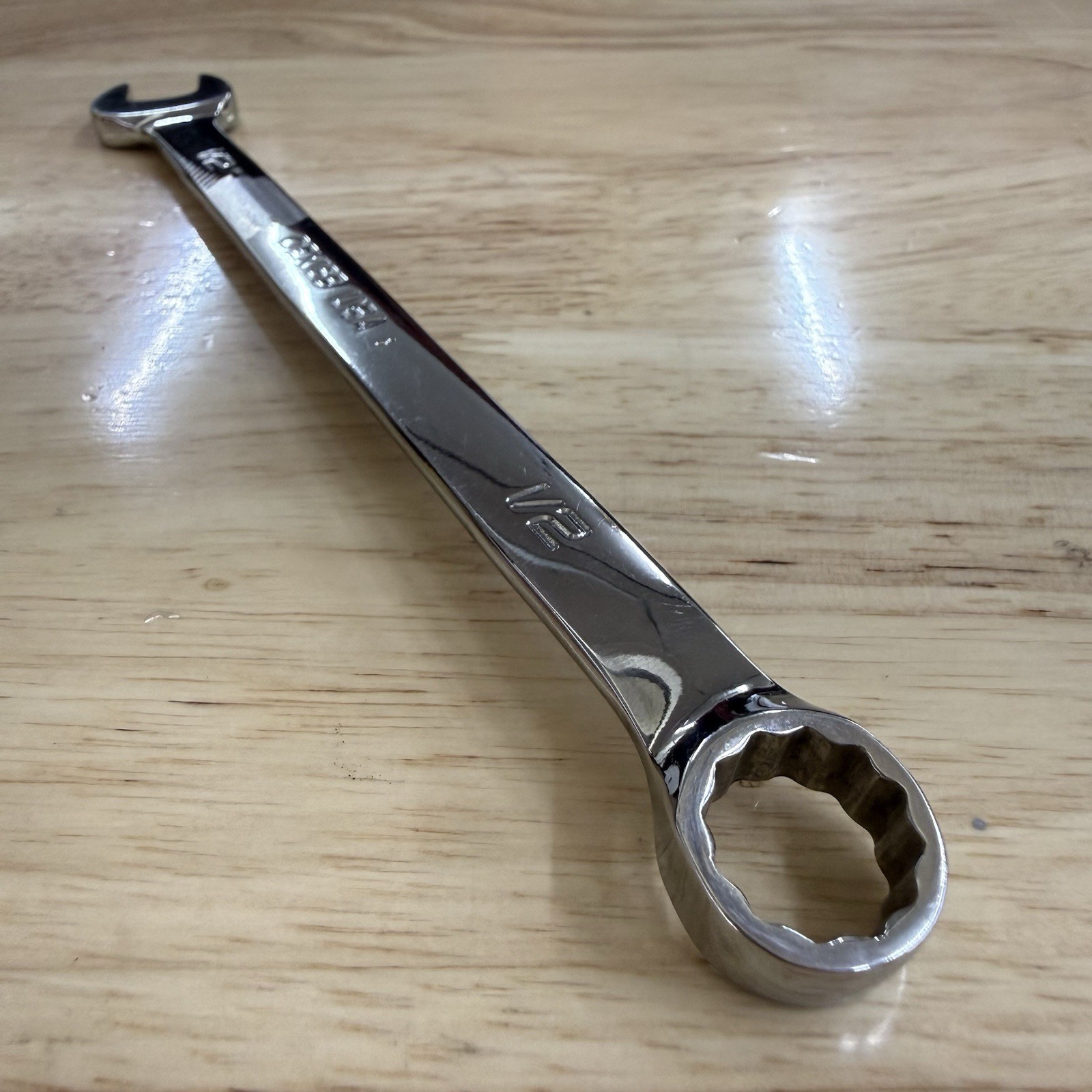 Snap-On OEX16B Combination Wrench – 1/2” – 12 Point Box End – USA – OEX 16B SAE