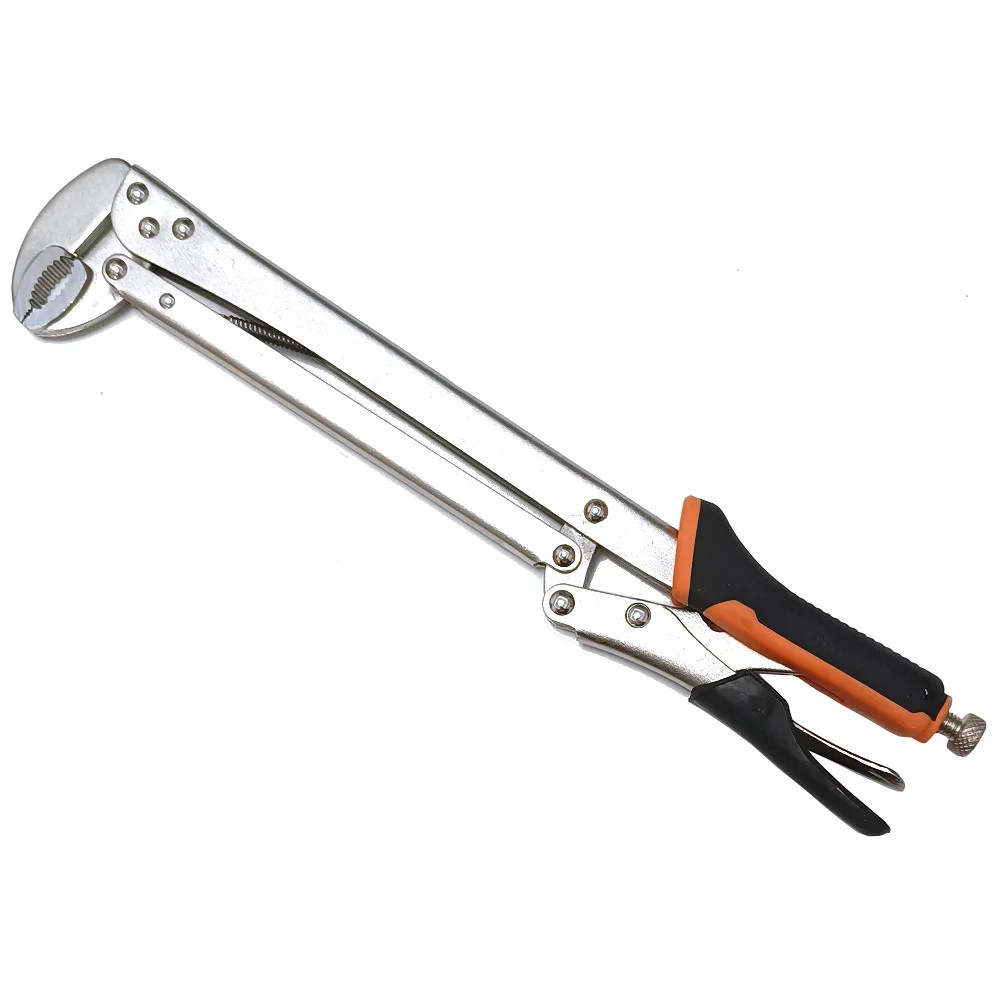 13.5 Inch Extra Long Reach Vise-Grip Locking Pliers with TPR Handle 90° Tools