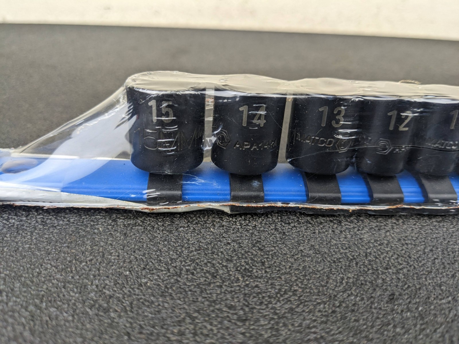 #bp115 Matco Tools NEW SAPMA12R 1/4″ Drive Pro Non Slip Impact Socket Set Metric