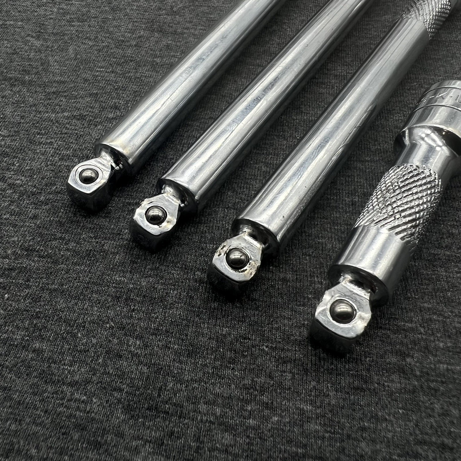 S-K Tools 4 Piece 3/8” Drive Wobble Extension Set 4524 USA