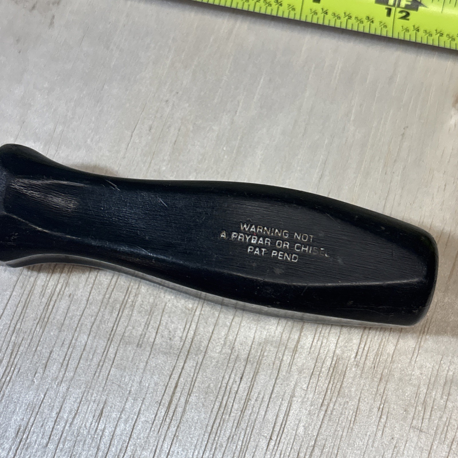 USED SNAP ON CSA10 BLACK HANDLE 8″ RIDGID CARBON GASKET SCRAPER CSA 10 12″ OAL
