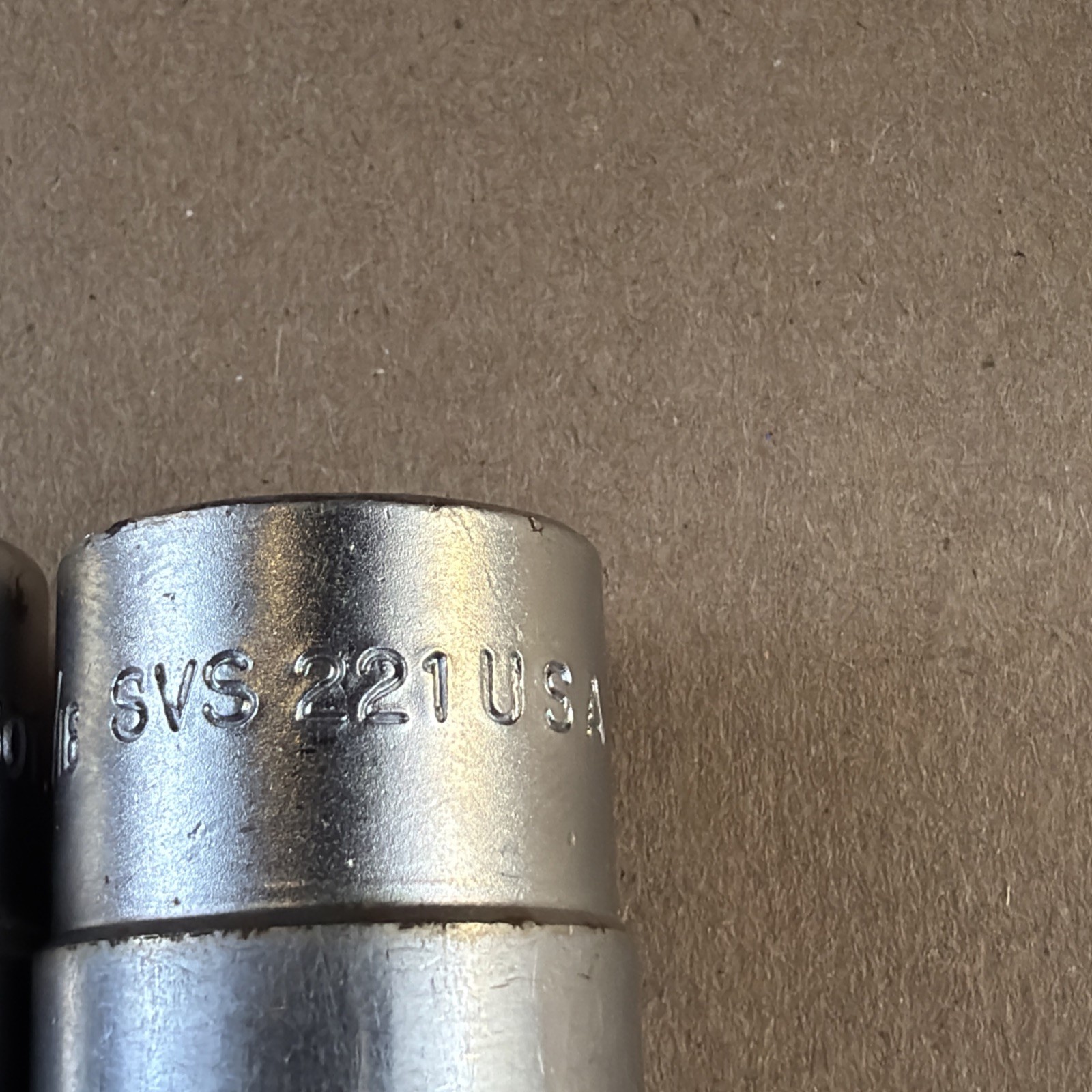 Snap-on SVS221 SVS301 1/2” Dr Deep 12 Pt Sockets 11/16 15/16 USA