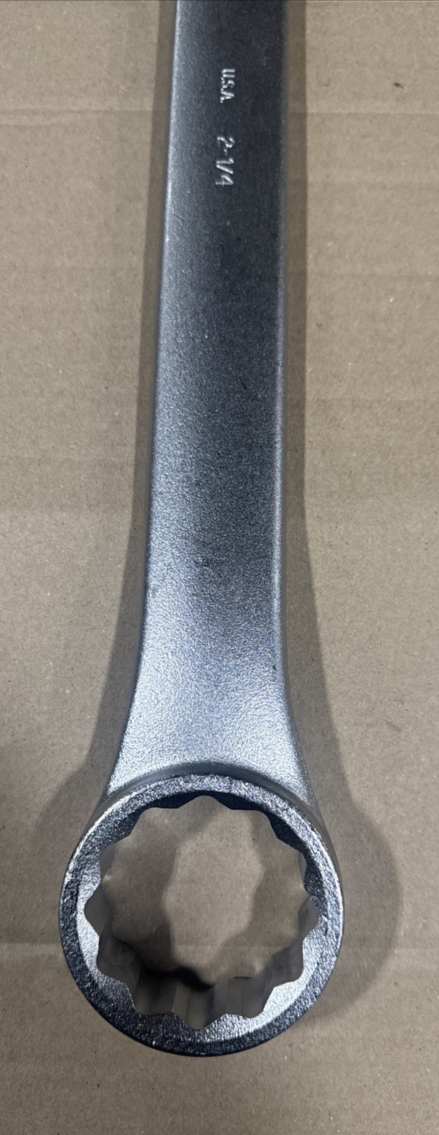 Proto 2-1/4” Jumbo Combination Wrench 12pt SAE Satin Chrome J1272 USA NEW