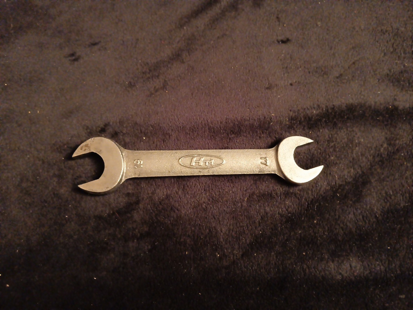 Vintage HM Honda Motors Open End Wrench KOWA Metric 19mm x 17mm Motorcycle Tool