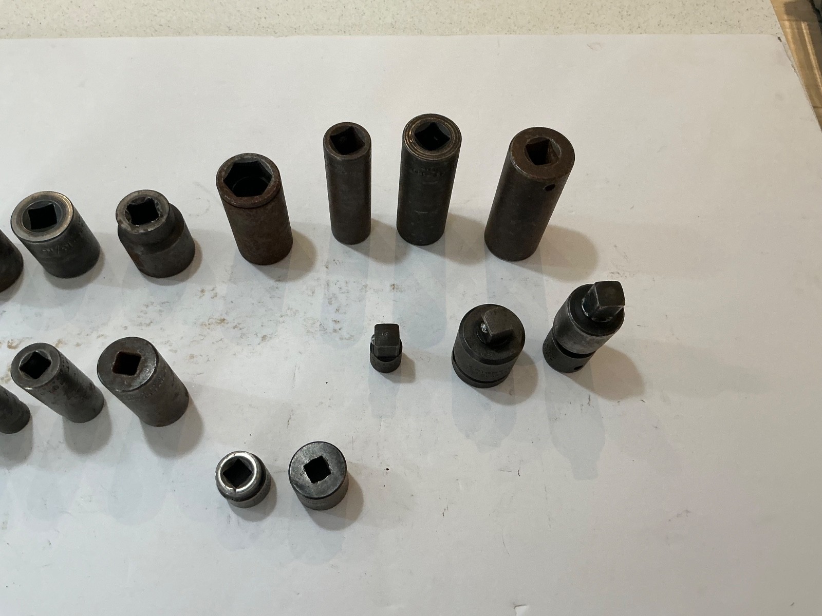 Asst Wright impact sockets 3/8″,1/2″ shallow&deep 17 pc all for $40 OBO USA