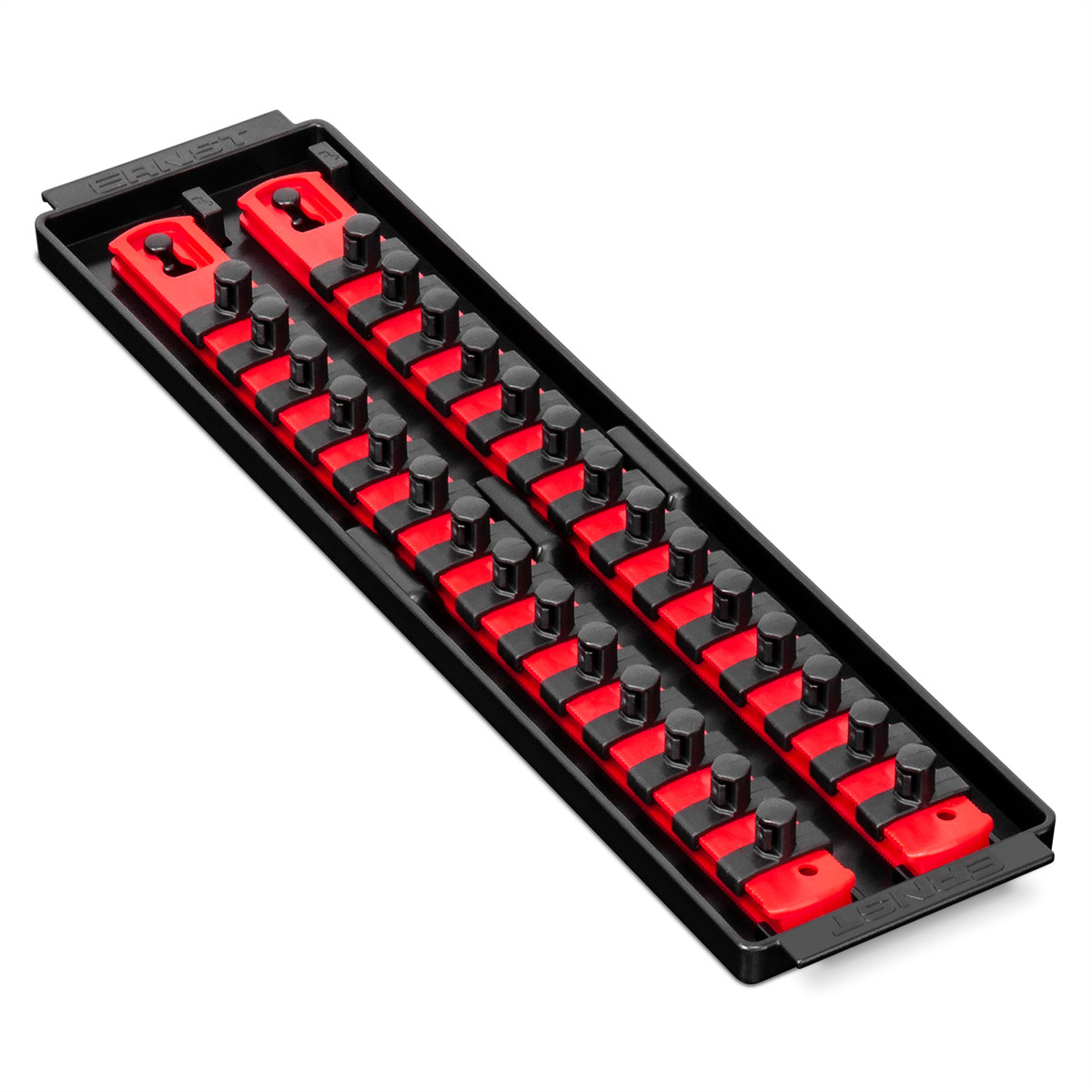 Ernst Mfg. 2 Rail Twist Lock Socket Boss 13″, Red – 3/8″