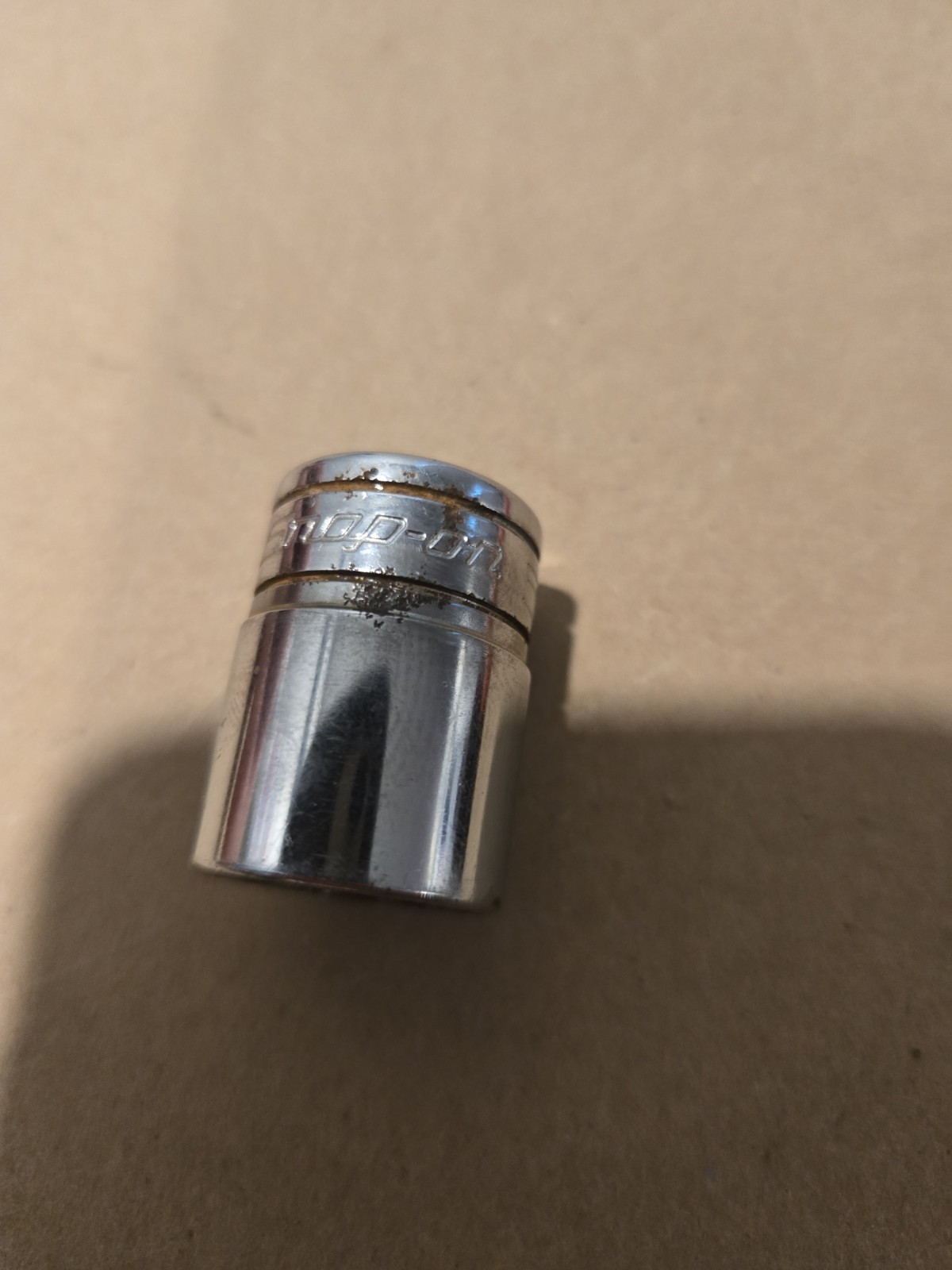 Snap On 3/8 Drive 3/8,1/2,9/16,5/8,11/16,13/16 12PT SAE Shallow Chrome Sockets