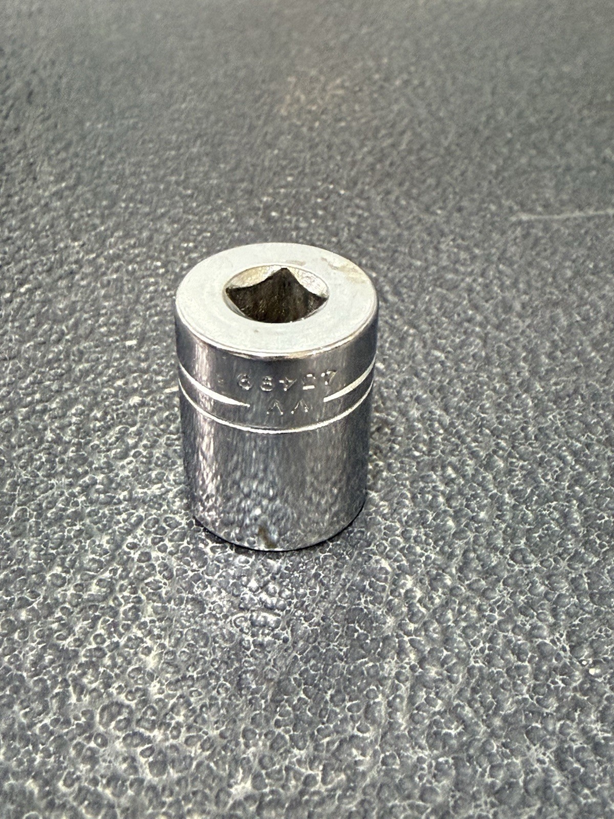Vtg 1/2″ Craftsman VV-Series Part 43499 1/4″ Drive 6-Point Socket USA Made