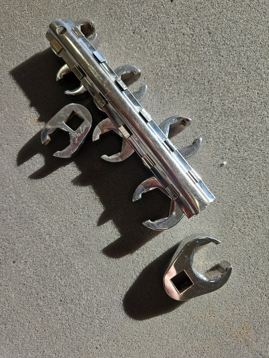 Snap On 8 Piece 3/8” Flare Nut Crow Feet Set 3/8” – 3/4” – FRH120S – FRH240S