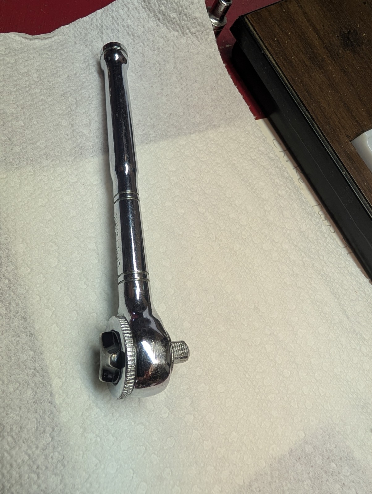 Craftsman 1/4 Drive Ratchet Tri Wing Thumb Wheel 43795