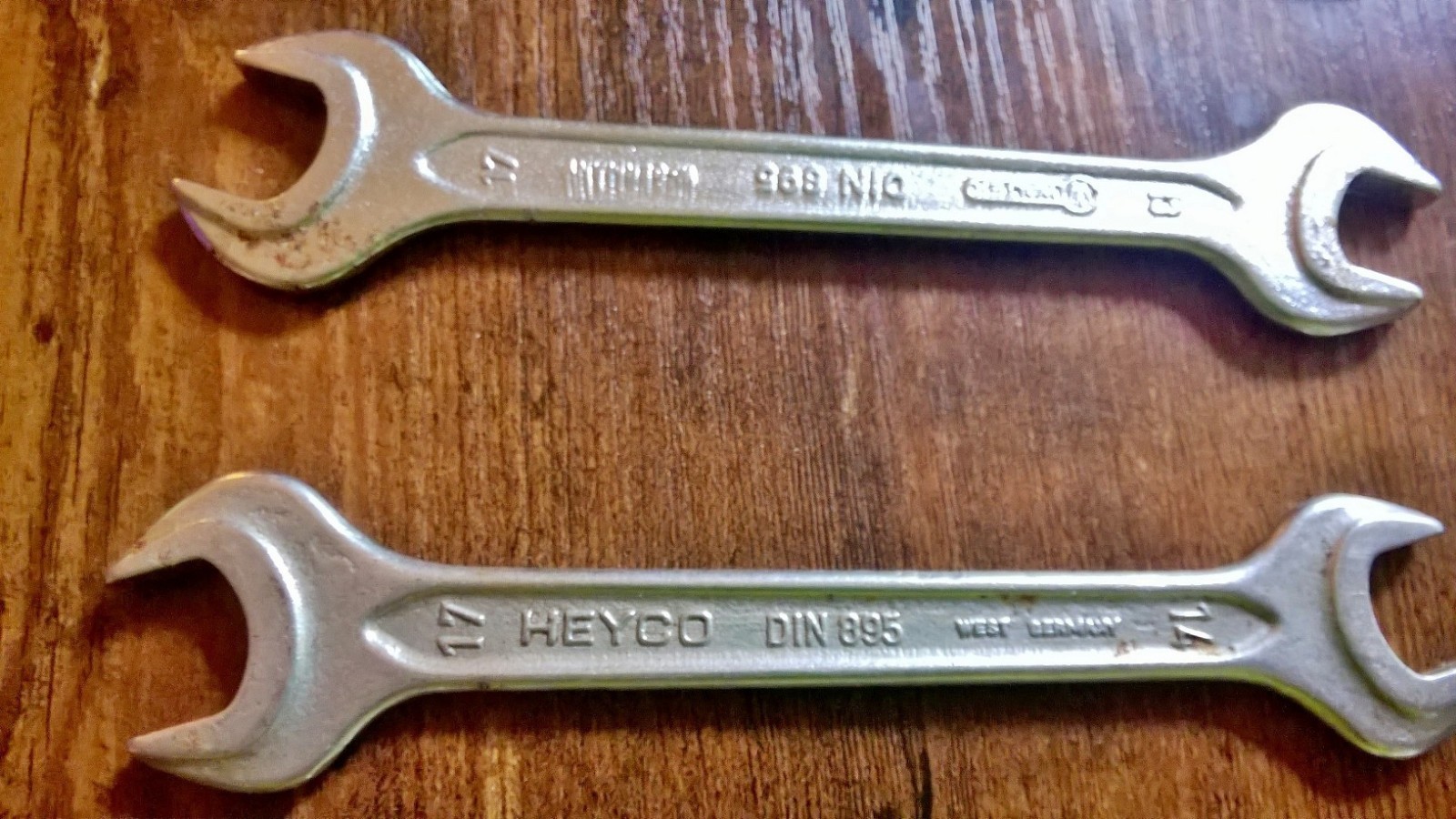 5 Mercedes-Benz Metric Wrenches Matador Heyco 19 18 17mm 14mm 13mm 11mm 10mm 8mm
