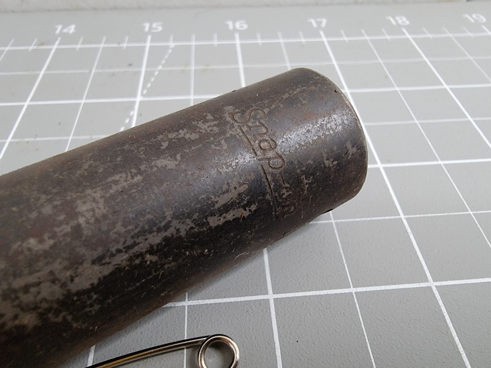 Snap-On 1/2 inch Deep Impact Socket 6 Point 1/2 Drive SIM160 Fair Used Condition